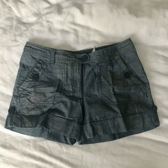 Co-ordinate Rust Red Old-Navy Linen Halter & Blue H&M shorts. All barely worn. - Picture 8 of 11